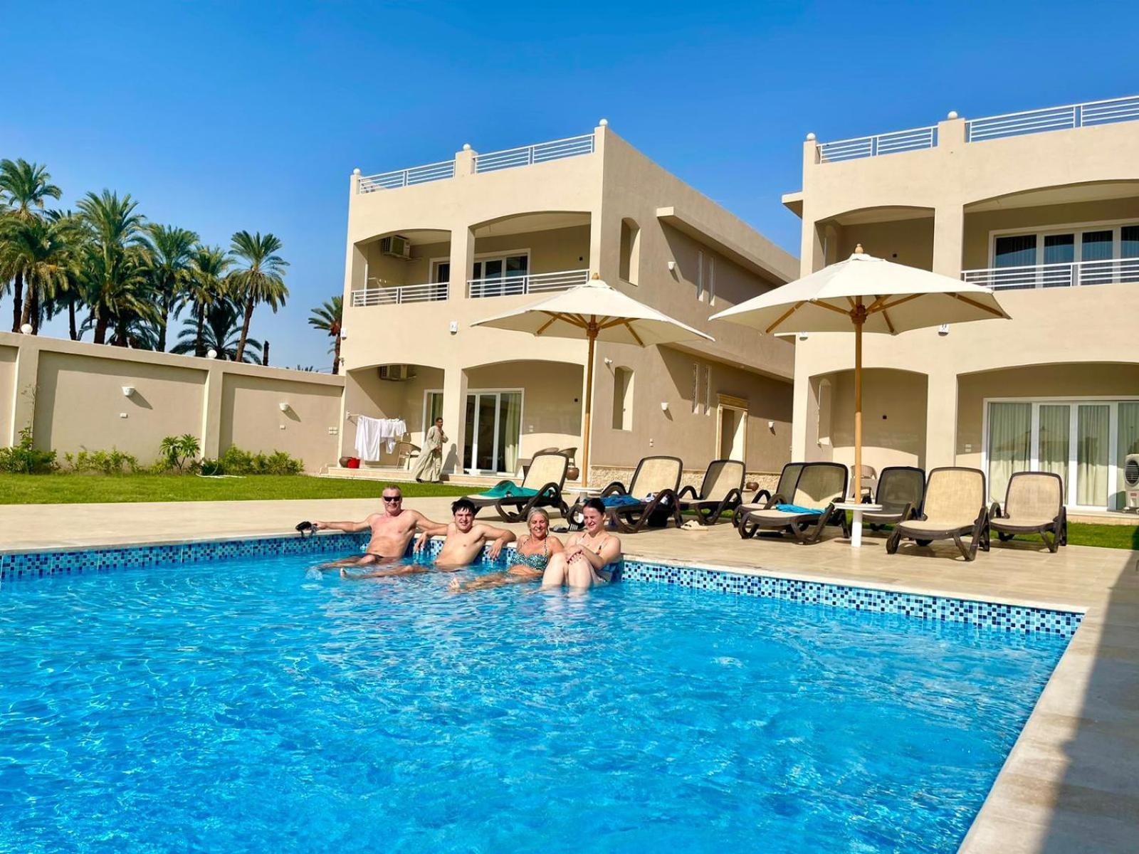 Royal Nile Villa - Pool View Apartment 1 Luxor Luaran gambar